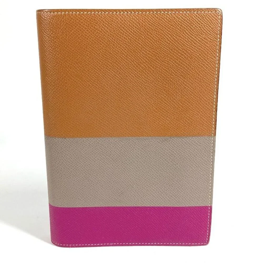 Hermes Notebook Cover Globetrotter Agenda Epson Brown